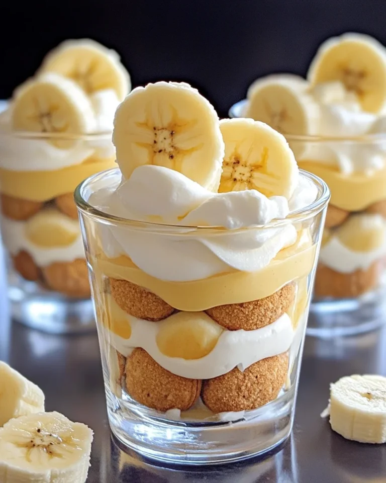 Nilla Wafer Banana Pudding Cups