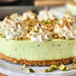 No-Bake Pistachio Cheesecake