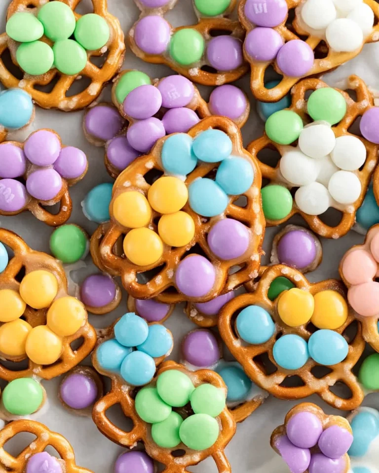Pretzel Snack Recipe Idea: Flower Pretzel Bites