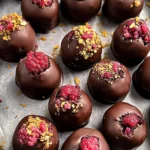 Raspberry Chocolate Truffles