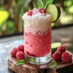 Raspberry Coconut Mojito