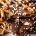 Salted Caramel Pretzel Bark