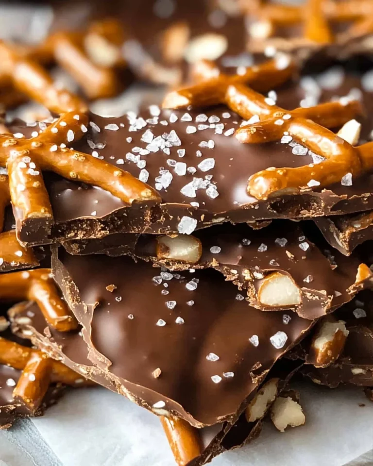 Salted Caramel Pretzel Bark