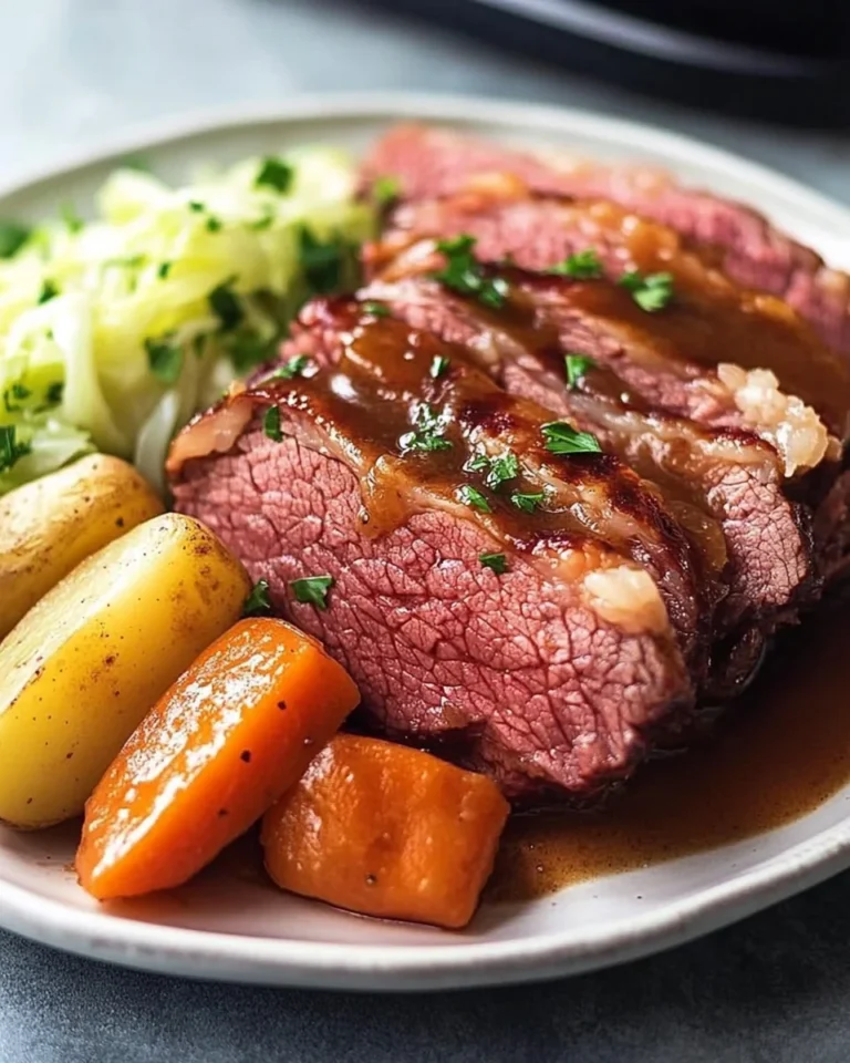 Slow Cooker Guinness Corned Beef