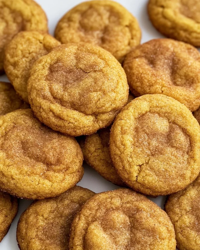 Soft Pumpkin Snickerdoodles