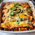 Sweet Potato and Black Bean Enchilada Casserole: A Hearty, Vegetarian Delight