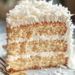 Tasty Old-Fashioned Coconut Cake