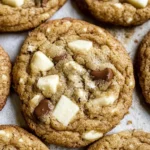 White Chocolate Coffee Cookies