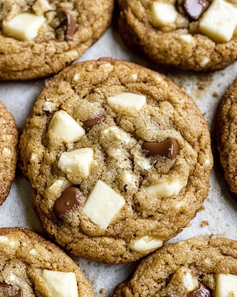 White Chocolate Coffee Cookies