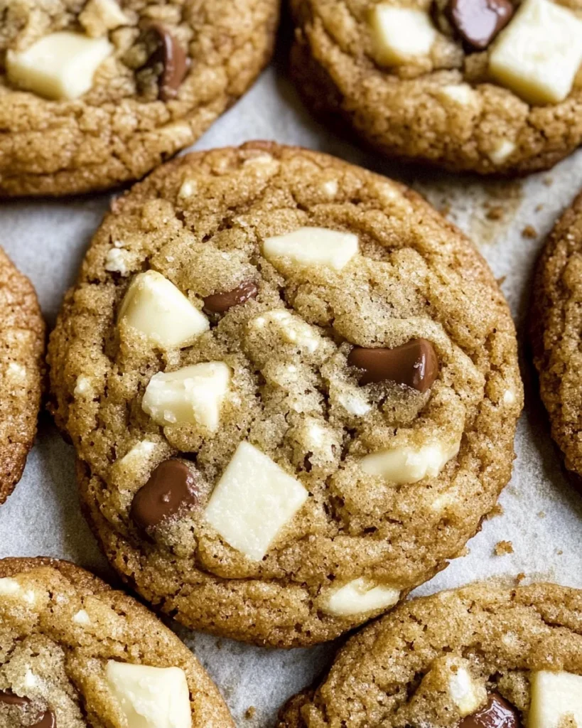 White Chocolate Coffee Cookies