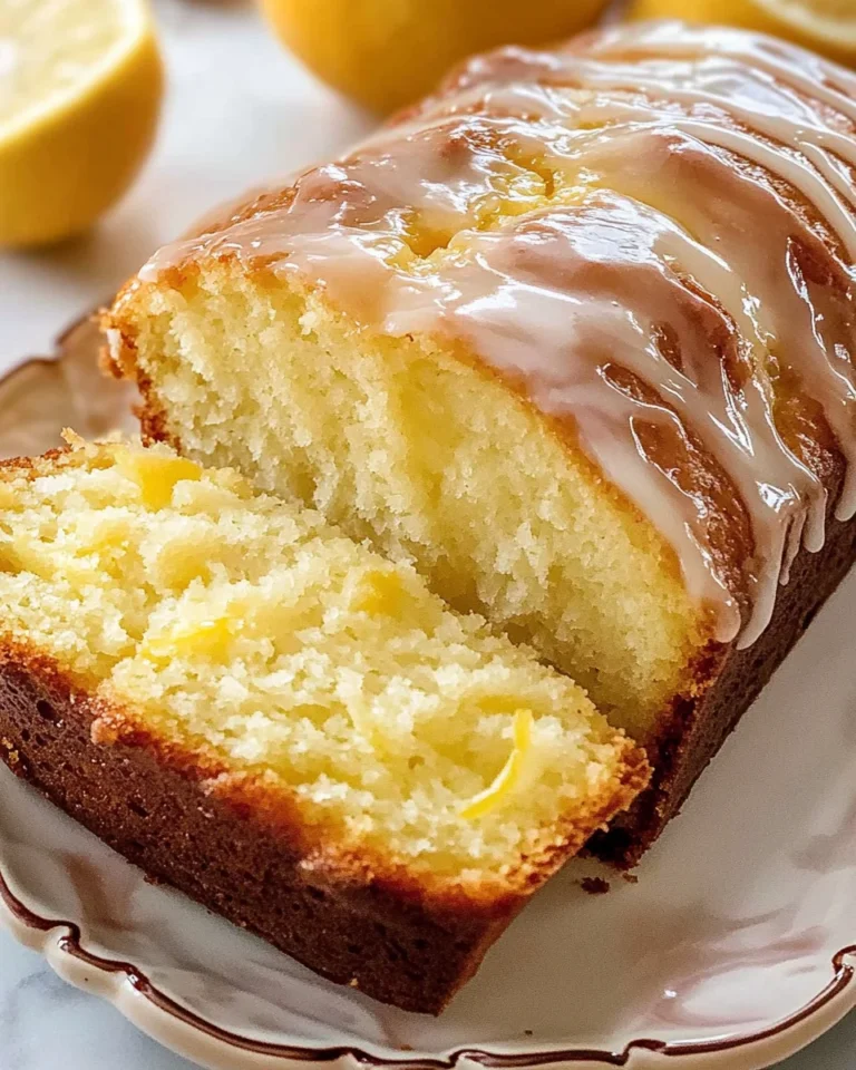 Zesty Lemon Loaf: Brighten Your Day with This Treat!