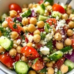 10-Minute Mediterranean Chickpea Salad