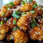Amazing Sticky Honey Garlic Cauliflower in 5 Steps
