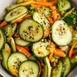 Asian Cucumber Salad (Paleo, Whole30 + Keto)