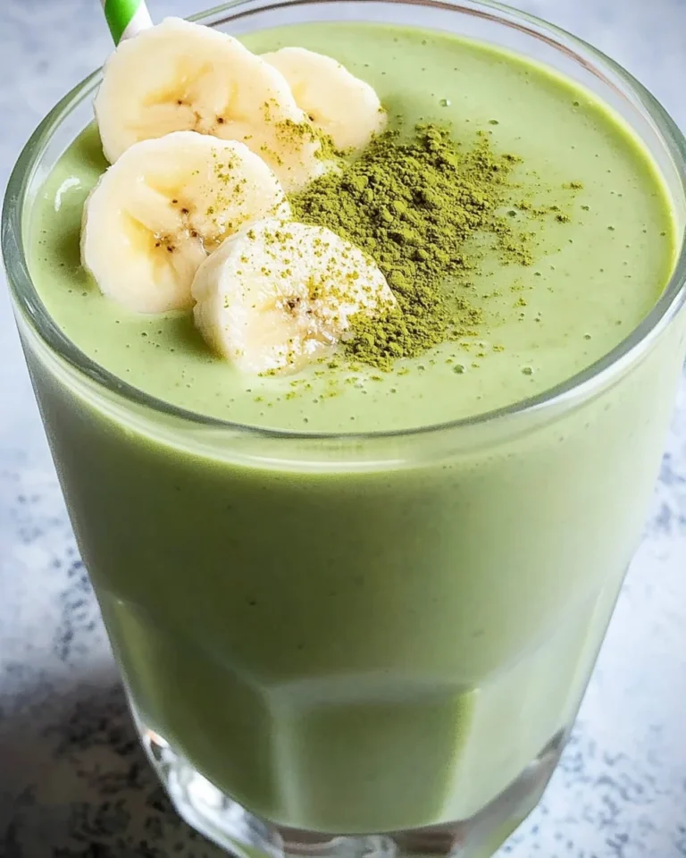 Banana Matcha Smoothie
