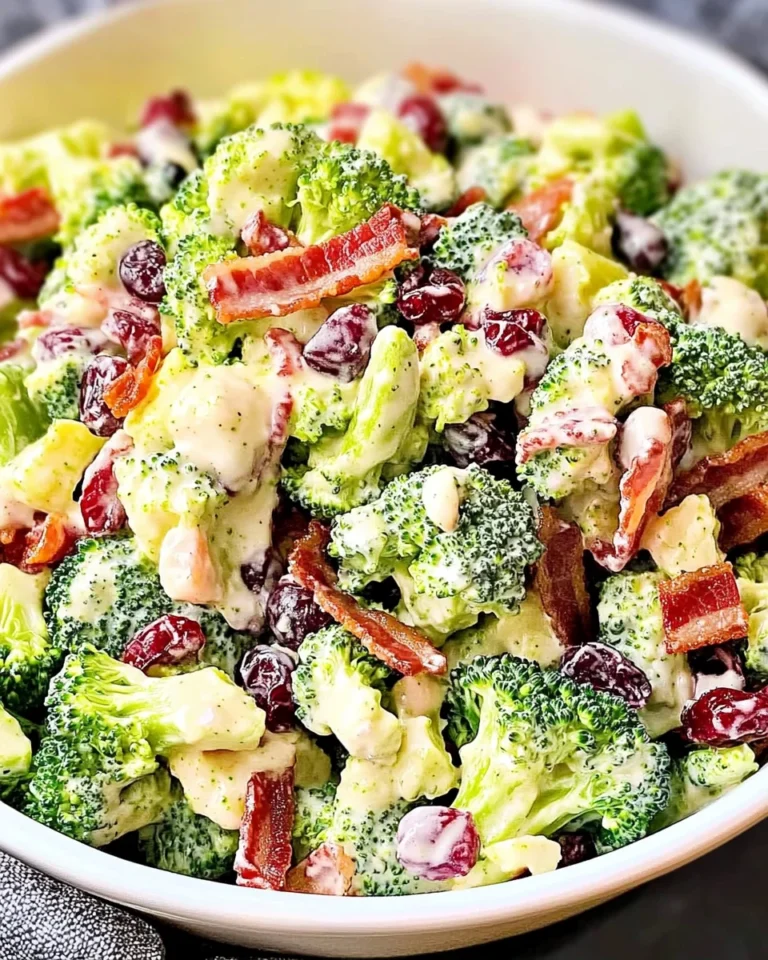 Best Broccoli Salad Recipe (Easy, Make-ahead recipe)