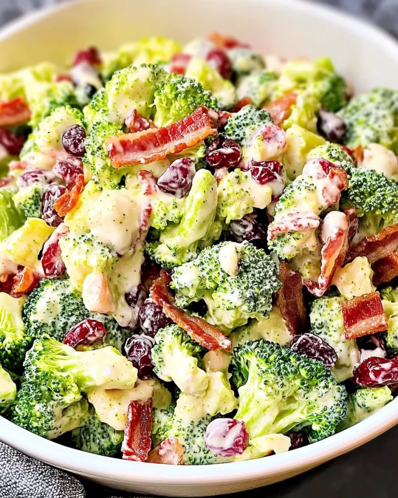 Best Broccoli Salad Recipe (Easy, Make-ahead recipe)