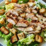 Best Chicken Caesar Salad with Homemade Croutons