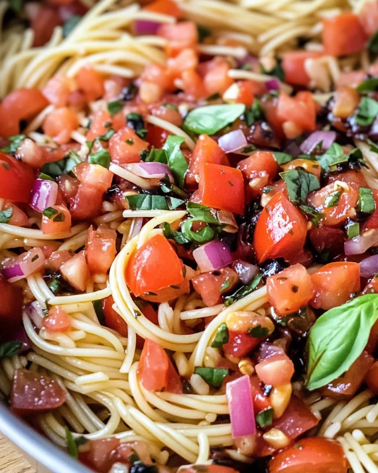 Bruschetta Pasta Salad