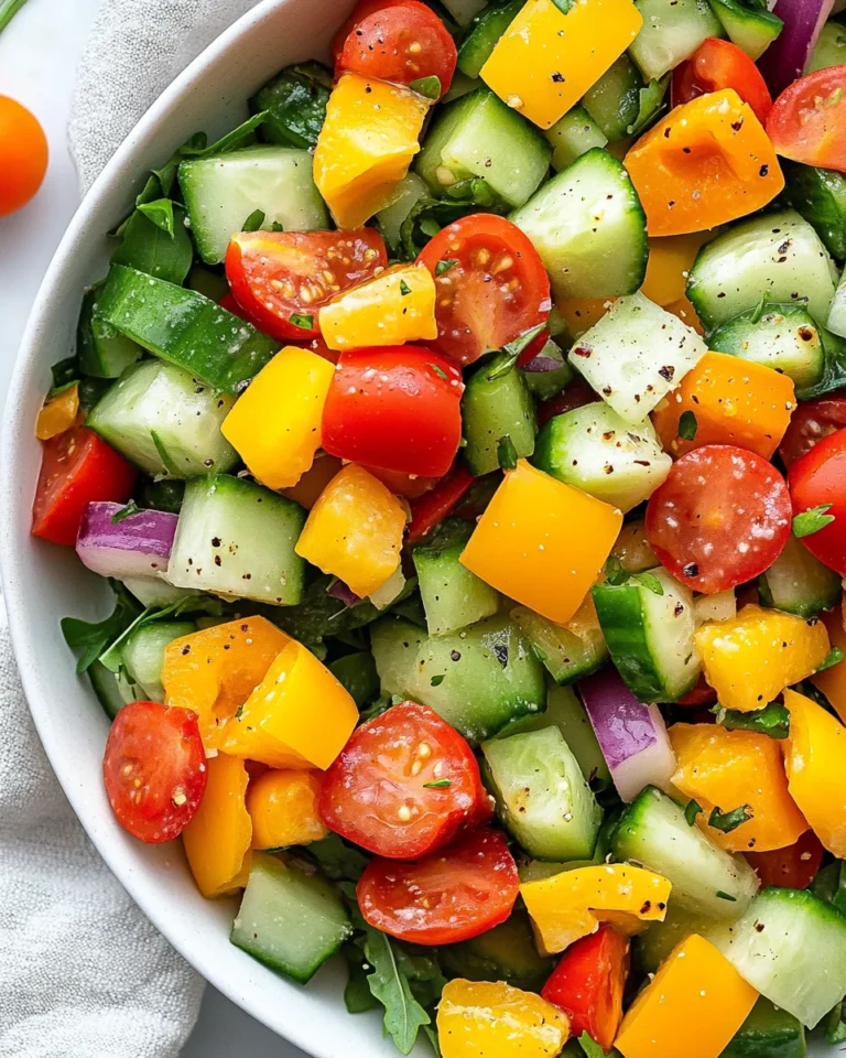 CHOPPED VEGETABLE SALAD