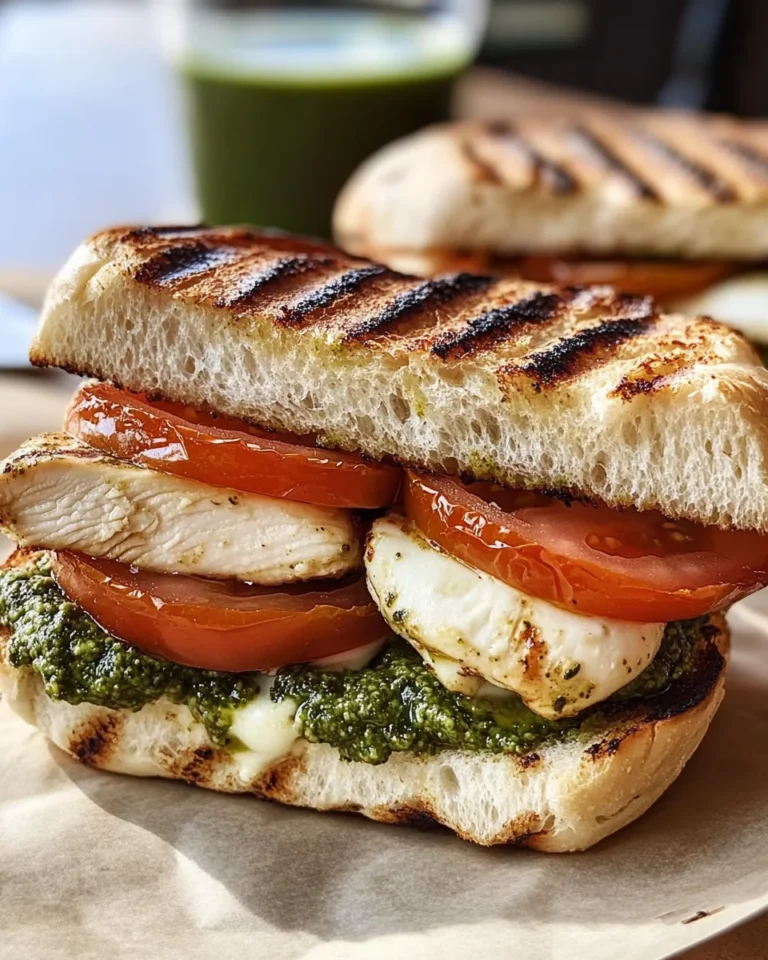 Chicken Pesto Sandwiches Recipe