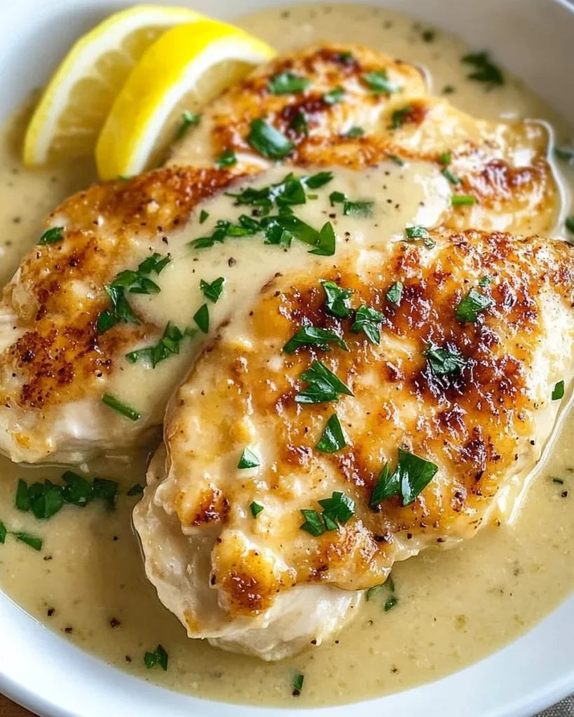 Chicken in White Wine Sauce