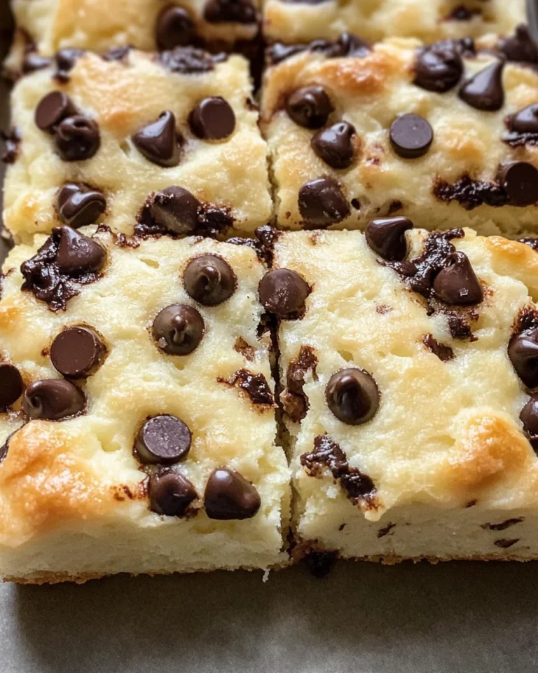 Chocolate Chip Butter Swim Biscuits