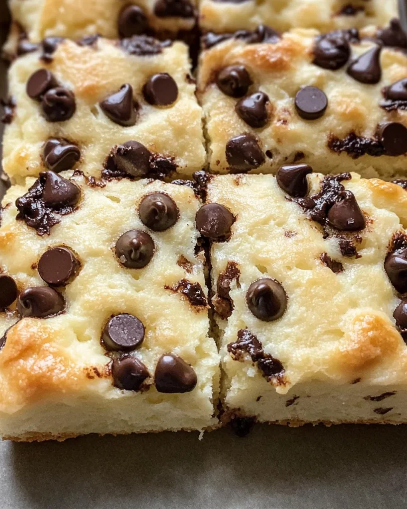 Chocolate Chip Butter Swim Biscuits