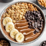 Chocolate Peanut Butter Smoothie Bowl