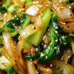 Chou Chinois Sauté