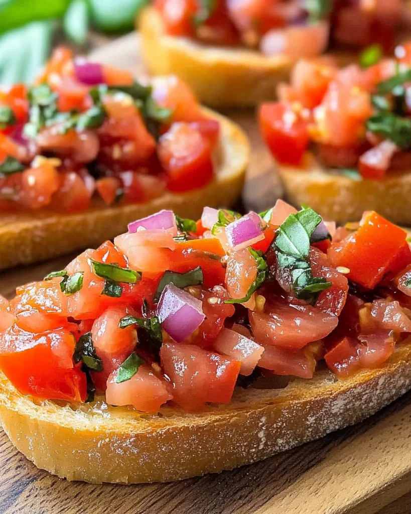 Classic Bruschetta