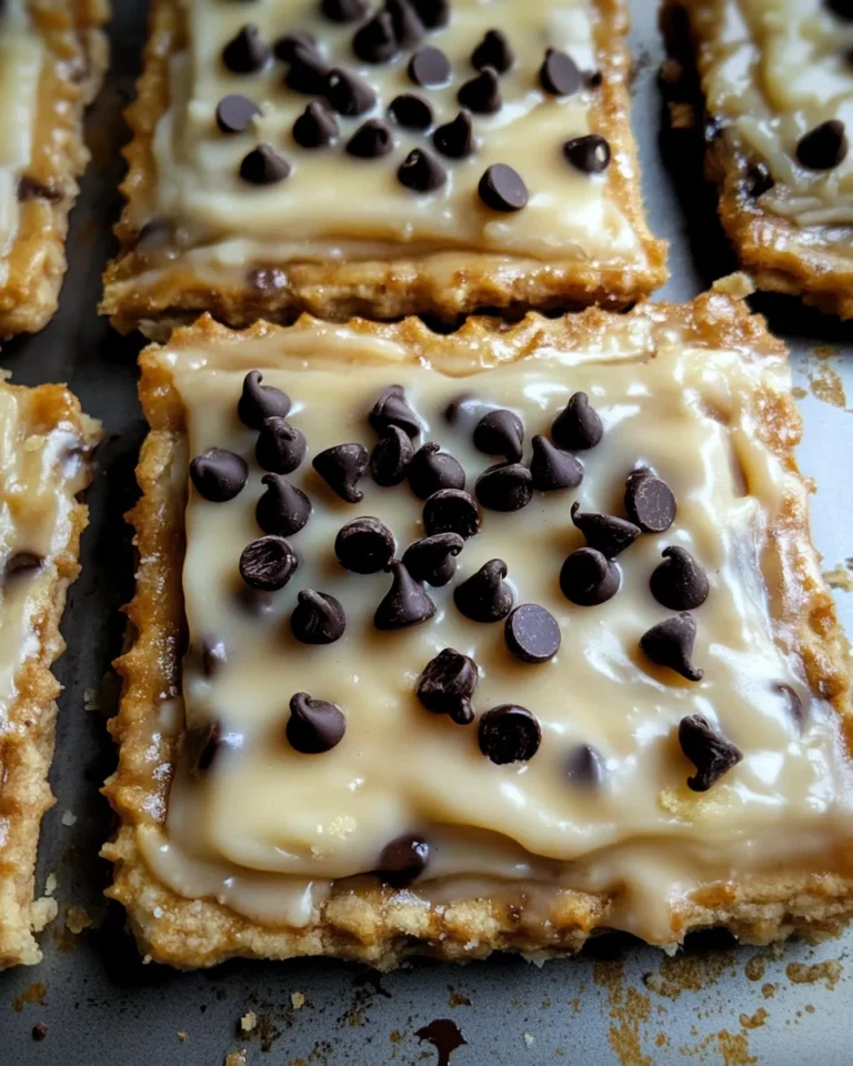 Cookie Dough Pop Tarts Recipe