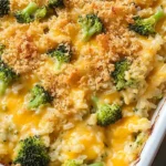 Creamy Broccoli Cheese Rice Casserole Everyone Will Love