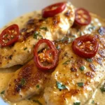 Creamy Pepperoncini Chicken Skillet Recipe - Quick & Easy