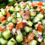 Crisp Cucumber Salsa