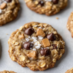 Crumbl Mom's Recipe Cookies - Oatmeal chocolate chip peanut butter chips and toffee cookies