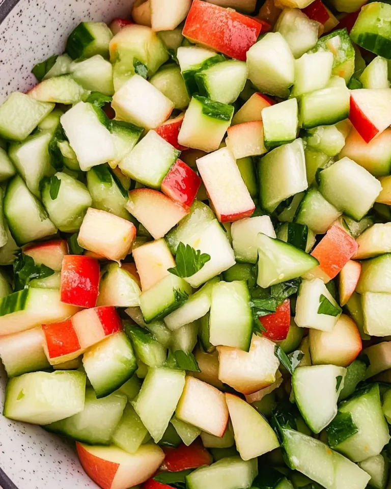 Cucumber Apple Salad