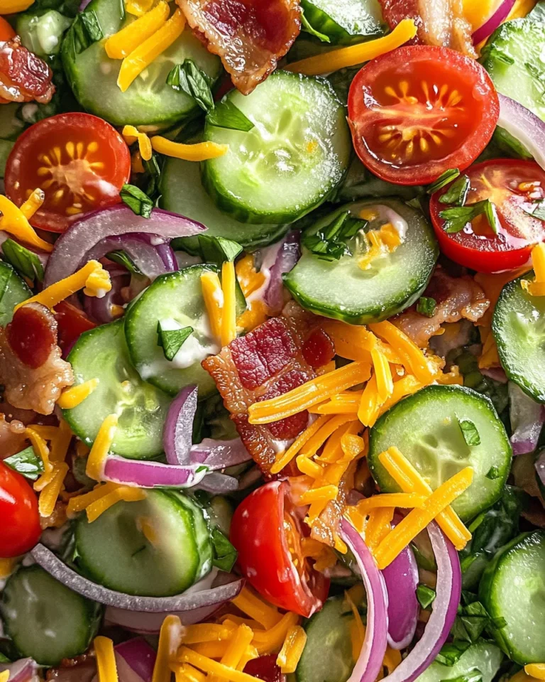 Cucumber Ranch Crack Salad