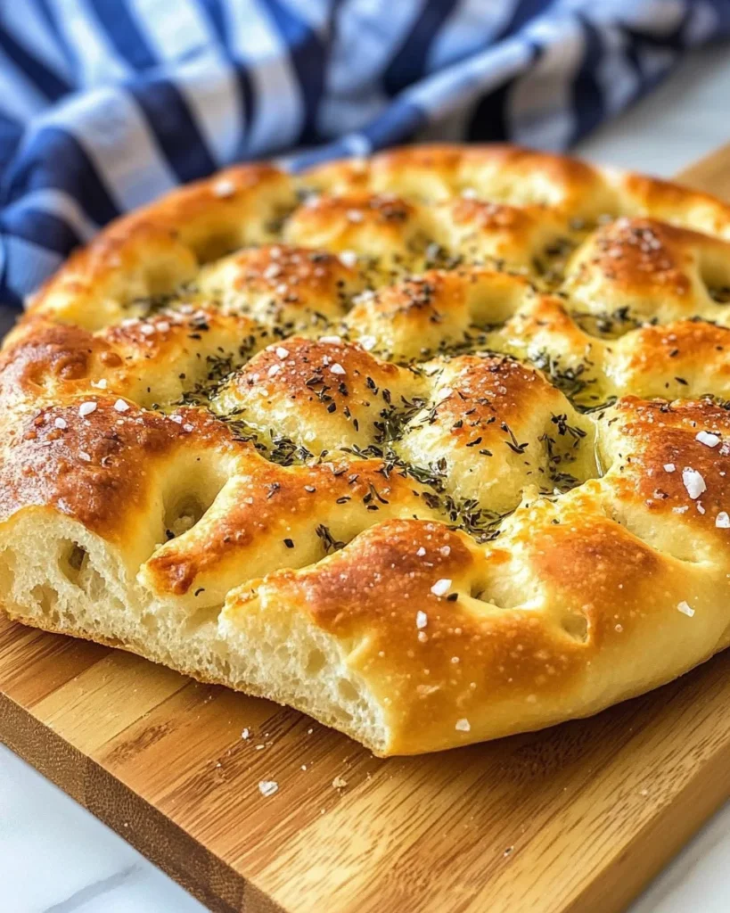 Focaccia Bread Recipe