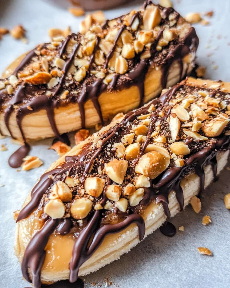 Frozen Banana Snickers