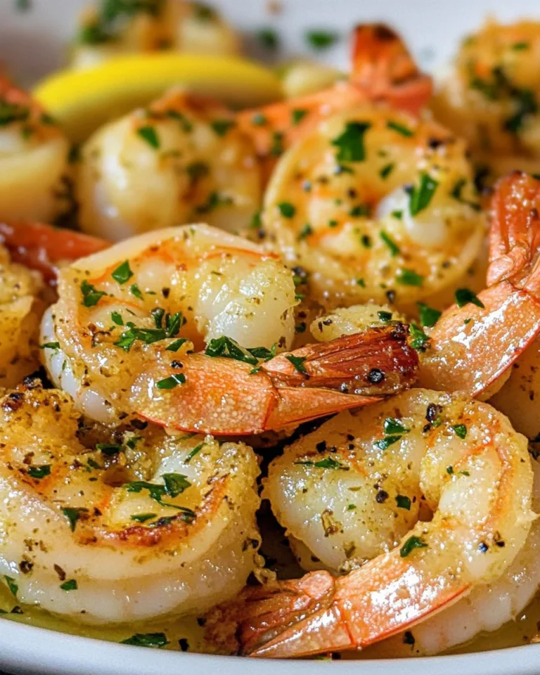 Garlic Parmesan Roasted Shrimp