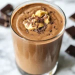 Healthy Chocolate Peanut Butter Smoothie