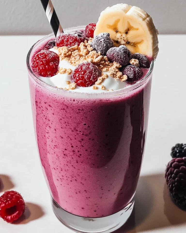 Healthy High Protein Smoothie (46 Grams Per Serving)