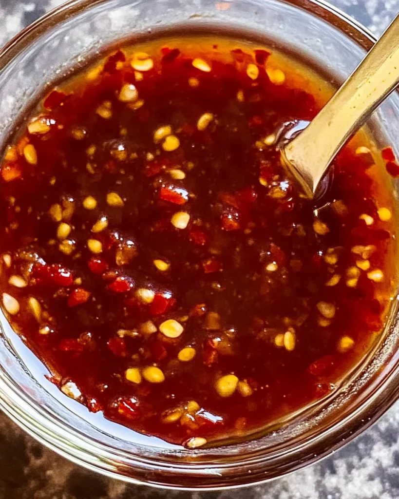 Homemade Sweet Chili Sauce