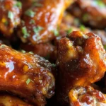 Hot Honey Peach Wings