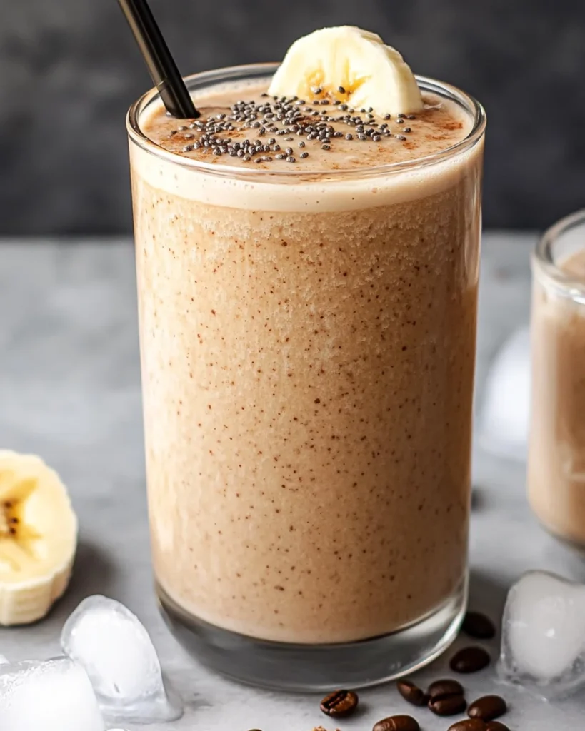 Iced Coffee Protein Shake, a.k.a. Cold Brew Smoothie