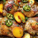 Jalapeno Peach Chicken