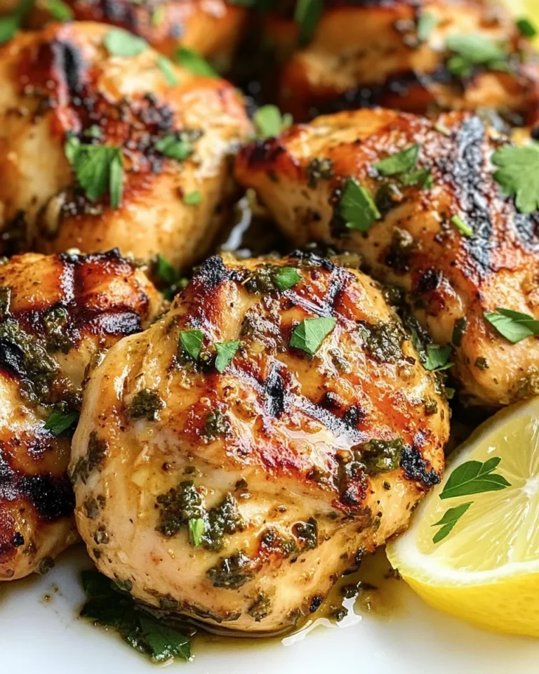 Juicy Mediterranean Chicken Marinade