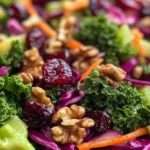 Kale Salad with Cranberries