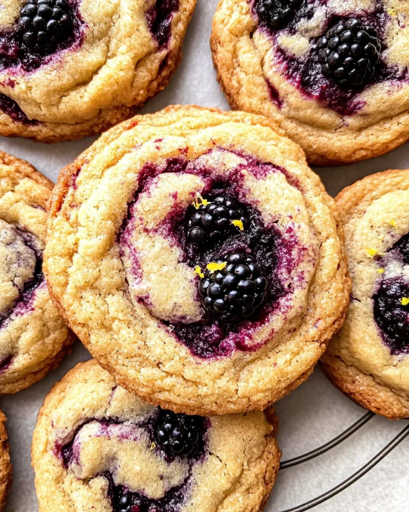 Lemon Blackberry Cookies